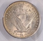 1917 Standing Liberty Silver Quarter - Pcgs Au58 Type 1 