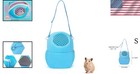 Stylish Portable Hamster Carrier - Breathable Nylon Pouch For Safe Travel
