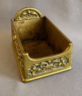 Small Antique Victorian Era 3 1 4  Bronze Desk Tray Circa 1890