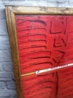 Vintage Mac Tools Pocket Knife Store Display Case Large Rare Locking W  Key 