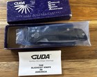 Vintage Camillus Cuda 2s Folding Knife Ats-34 Steel Usa Made  New  Never Used  