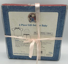 Blue Jean Teddy Infant Outfit Doll Clothes Newborn 0-3 Mo Vintage New In Box