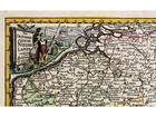 Belgium   luxembourg Antique Map Austrian Netherlands Johann Georg Schreiber 1749