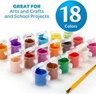 Crayola Washable Kids Paint Set   Paintbrush  Painting Supplies 18 Count 54-0125