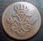 1742 - Sweden 1 Ore  Sm - Silvermynt Coin -