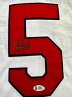 Albert Pujols White Jersey Cardinals Hand Signed Bas Authentication