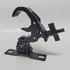 Us10pc  Dj Light Clamps 43-60mm 360 Degree Foldable Light Hook Easy Clamp W push