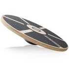 Wobble Balance Board  Round Wooden Exercise Core Trainer For Adults - Black