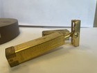 Vintage 1930s Schick Repeating Safety Razor Type C-1     Gold Plated    w  Blades