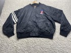 Vintage Harley Davidson Bomber Jacket Usa 90    1       leave A Mark    Usa Euc