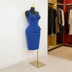 Female Mannequin Body Torso  Clothing Display Model  Adjustable Dress Form Black