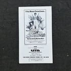 Ebony Ivory   Jade Dimension Pictures Movie Pressbook Advertising Poster Vintage