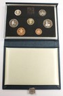 1985 Royal Mint United Kingdom 7-coin Proof Set In Hard Flip Case - W  Coa - Uk