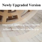 Zulbozz 11  Large Silent Hamster Wheel  Bamboo Wood Exercise Wheel For Syrian   