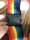 Rainbow Travel Luggage Suitcase Strap Belt Baggage Backpack Bag Package