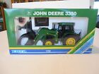Vintage 1991 Ertl 1 32nd Scale John Deere 3350 Tractor W attachments  5647  Nib