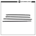 For Honda Civic 2006-2011 Car 4x Weather Strip Window Moulding Trim Seal Belt