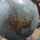 Vtg Metal Stand Mcm Replogle 12    Globe  Large 35    Tall