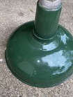 1-1940s Appleton 16  Porcelain Industrial Green Barn Light Vintage Gas Station