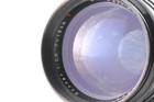  exc 5  Carl Zeiss Jena Sonnar Red T 180mm 18cm F2 8 Lens Nikon F From Japan