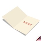 1 Funny Christmas Greeting Card W envelope - Hohoho Mothers Nobleworks C6691xsg