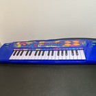 Blue Kids Electronic Toy Keyboard Piano W  Musical Instruments   Rhythm Buttons