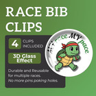 Race Bib Holder For Runners   Racing Bib Clips For Running   Marathon Runner Mus