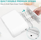 Paper Towel Holder Countertop  Commercial Paper Towel Dispenser  Multifold Trifo