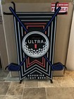 Michelob Ultra Beer Golf Clubs Motion Moving Light Up Led Sign Game Room Bar
