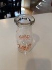 Vintage Tulip City Dairy Holland Michigan Milk Cream Bottle 1 2 Half Pint Dutch