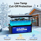 48v 100ah Lithium  Lifepo4 Golf Cart Battery With 48v 18a Charger Trolling Motor