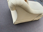 67531  Thomasville Upholstered Fainting Couch With Skirted Base