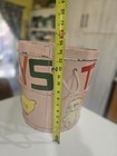 Vintage Wooden Bucket  Hand Painted Signed Nov 1  1968