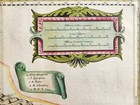 1640 Map Of Chile By Willem Blaeu Antique Authentic Hand Colored