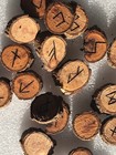 Wooden Runes Futhark Runes 25