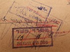 Israel 1949 Tel Aviv Jerusalem Military Post Cover Censor Registered Stampless