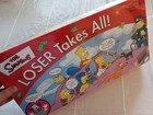 The Simpsons - Loser Takes All   Board Game - Mint New Factory Sealed Box - 2001