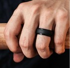 4 Pack Silicone Wedding Engagement Ring Men Women Rubber Band Gym Sports