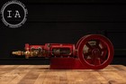 Antique Horizontal Steam Engine Demonstrator