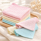 6x Indian Floral Embroidered Handkerchiefs Hankies Rumaal Gift Party Wedding