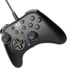Switch 2 Accessory  Wired Controller - Hori - Pad - Black  Officially Licensed B