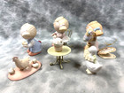 Vintage Bumpkins By Fabrizio Mixed Figurine Lot 7 Country Farm Children Animals