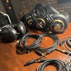 3 Pairs Of Akg Pro Audio K240 Studio Over-ear  Semi-open  Studio Headphones   1 