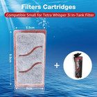 8 Pack Small Filter Cartridges Compatible With Tetra Whisper Bio-bag Filter Smal