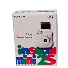 Fujifilm Instax Mini 25 Instant Film Camera New In Box Strap Lens Manual