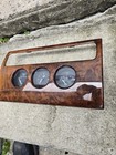 2000 Jaguar Xk8 Wood Trim With Clock And Oil Pressure Gauge With Battery Tester