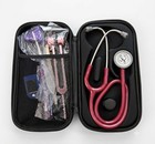 Classic Iii Burgundy Littmann Monitoring Stethoscope Free Shipping With 8pcs Kit