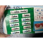 Lakeshore Word Family Activity Program Rr276 Educational Pocket Chart Cards Set