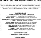 Multi-purpose Enzyme Cleaner Concentrate 1 Gallon Plant-based Stain   Odor