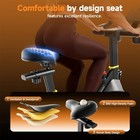 Exercise Bike With Comfortable Seat Cushion  Low Noise For Home With 330 Lbs